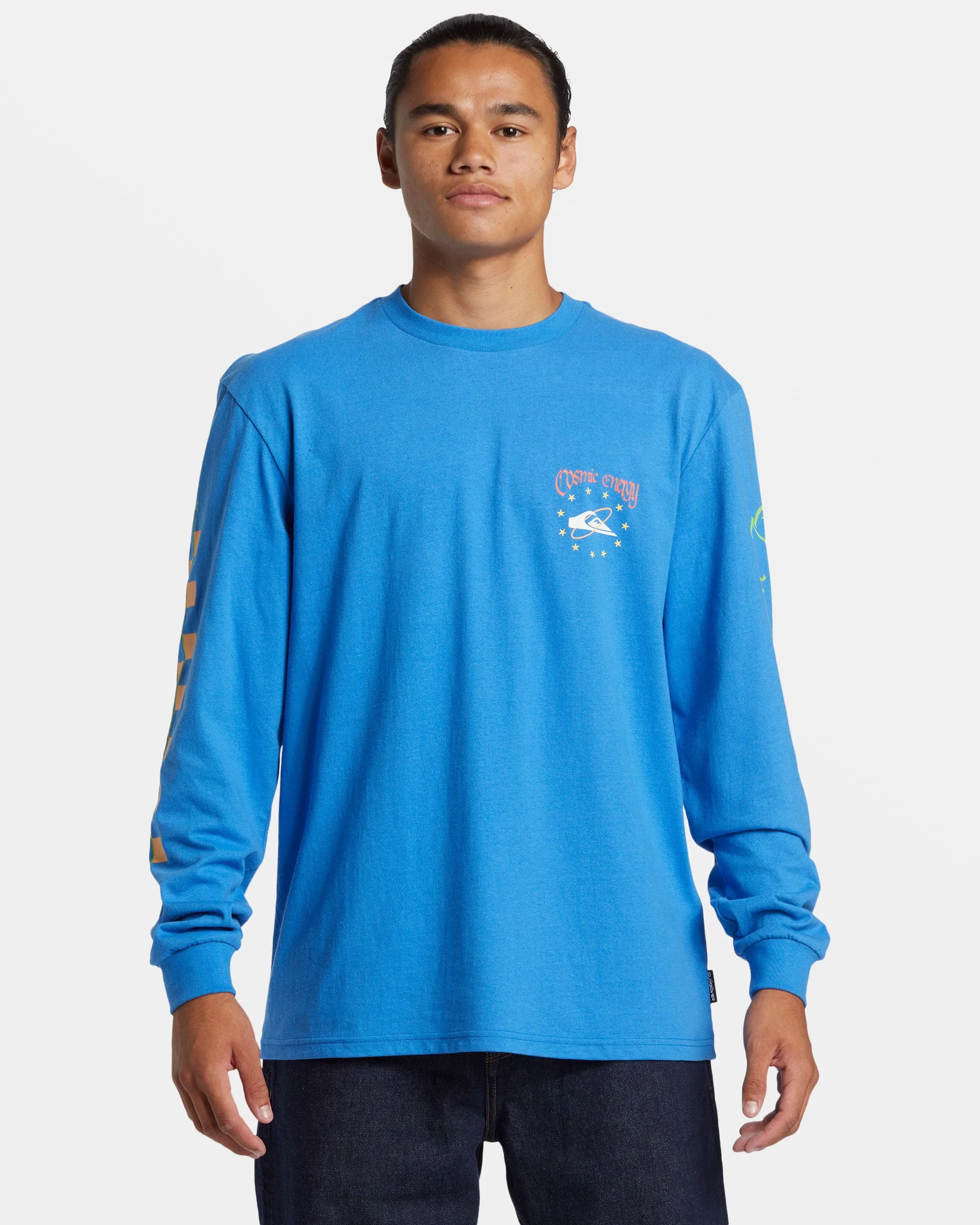 Cosmic Long Sleeve T-Shirt - Nebulas Blue sold by Quiksilver