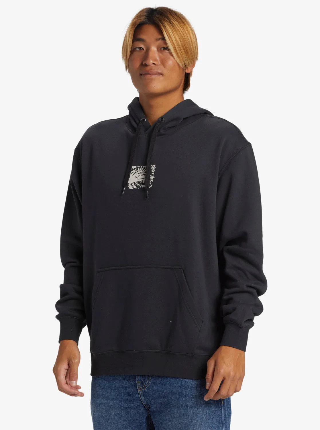 Graphic Mix Hoodie Pullover Sweatshirt - Black sold by Quiksilver product image thumbnail 4