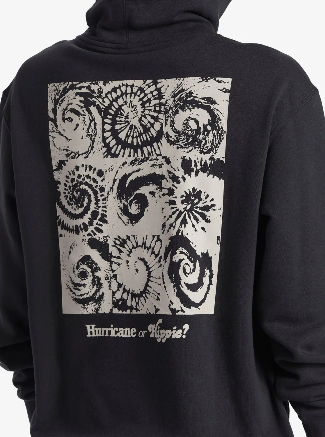Graphic Mix Hoodie Pullover Sweatshirt - Black sold by Quiksilver product image thumbnail 5