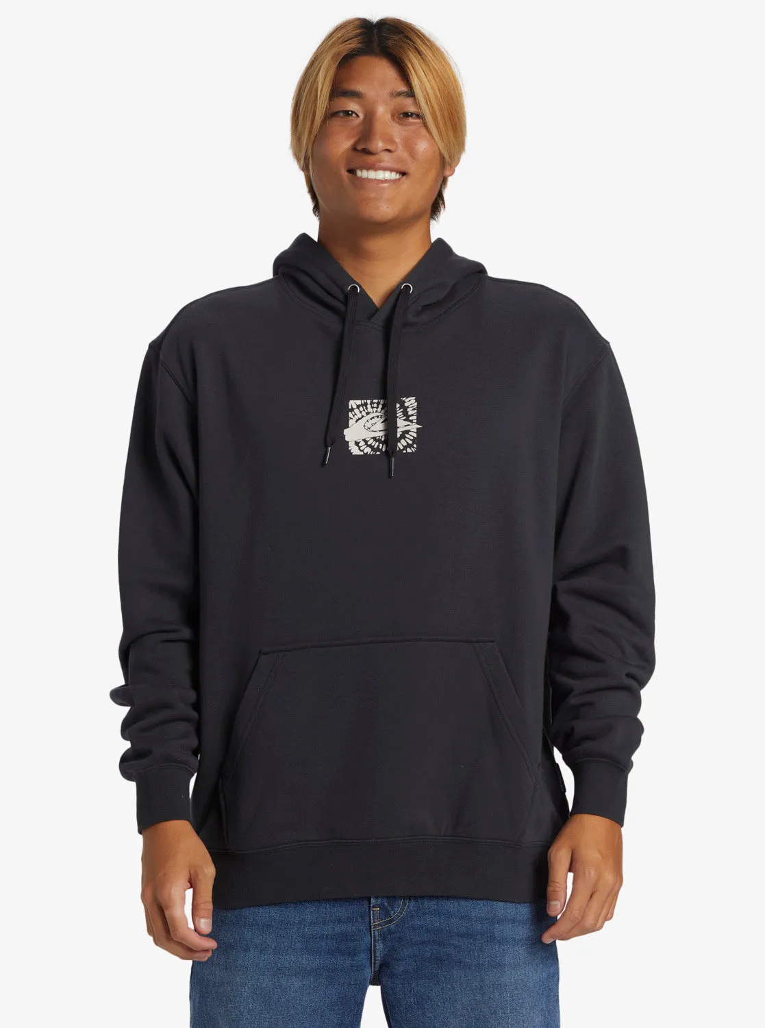 Graphic Mix Hoodie Pullover Sweatshirt - Black sold by Quiksilver product image thumbnail 3