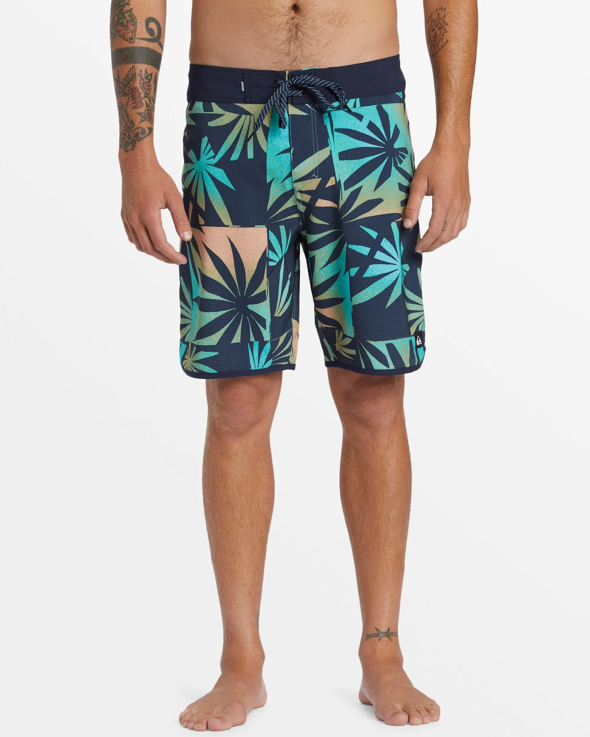 Highline Scallop 19" Boardshorts - Dark Navy sold by Quiksilver