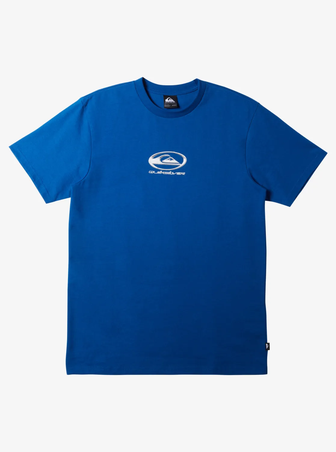 Chrome Logo Short Sleeve Saturn T-Shirt - Monaco Blue sold by Quiksilver