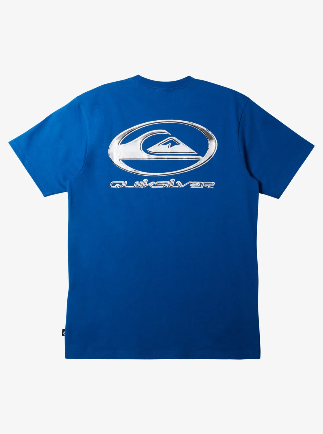 Chrome Logo Short Sleeve Saturn T-Shirt - Monaco Blue sold by Quiksilver product image thumbnail 2