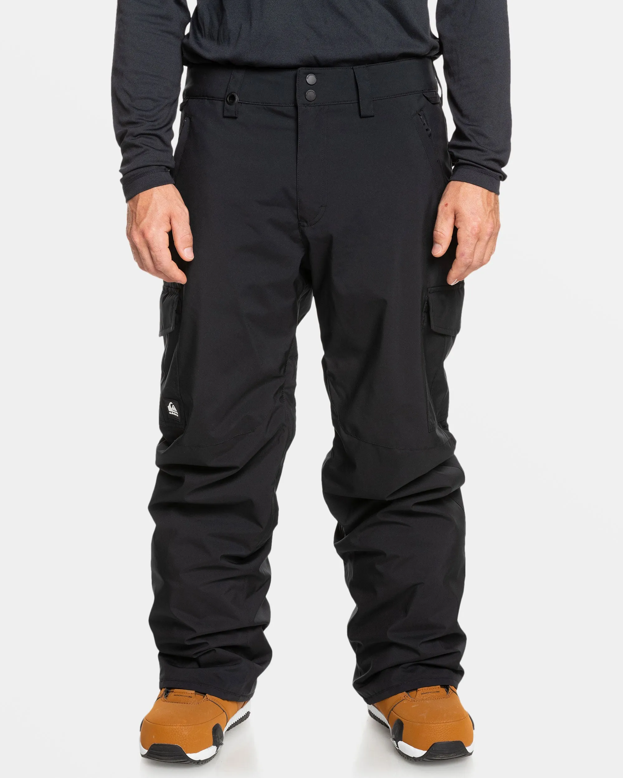 Porter Insulated Snow Pants - True Black sold by Quiksilver