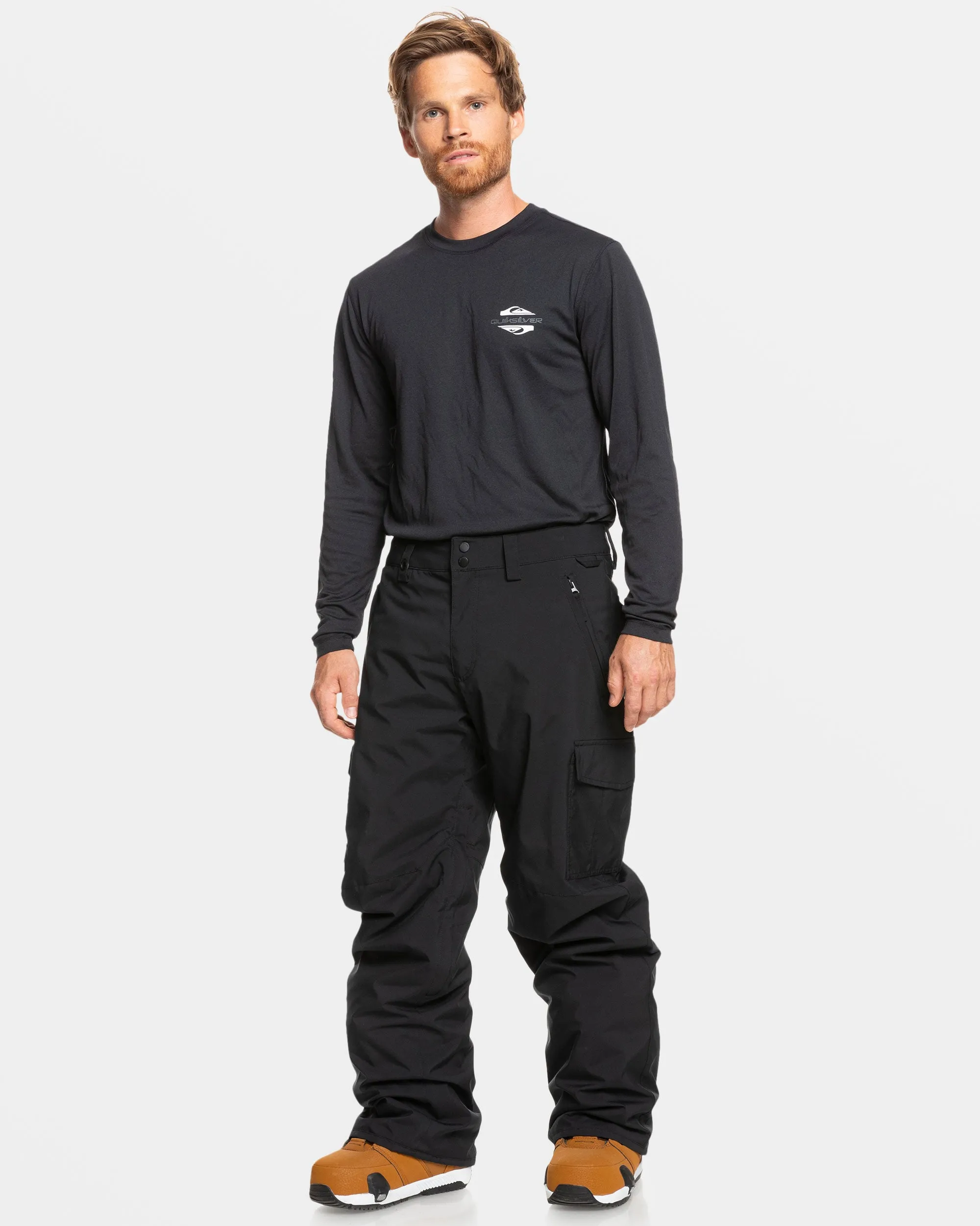 Porter Insulated Snow Pants - True Black sold by Quiksilver product image thumbnail 5