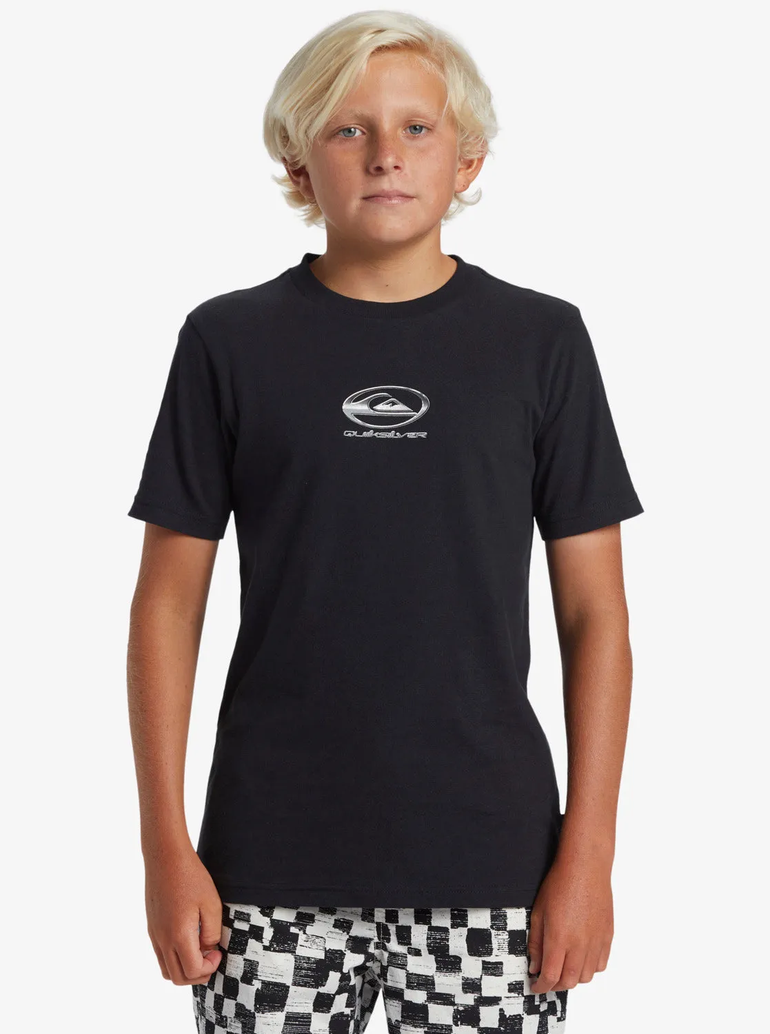 Boys 8-16 Chrome Logo T-Shirt - Black sold by Quiksilver product image thumbnail 3