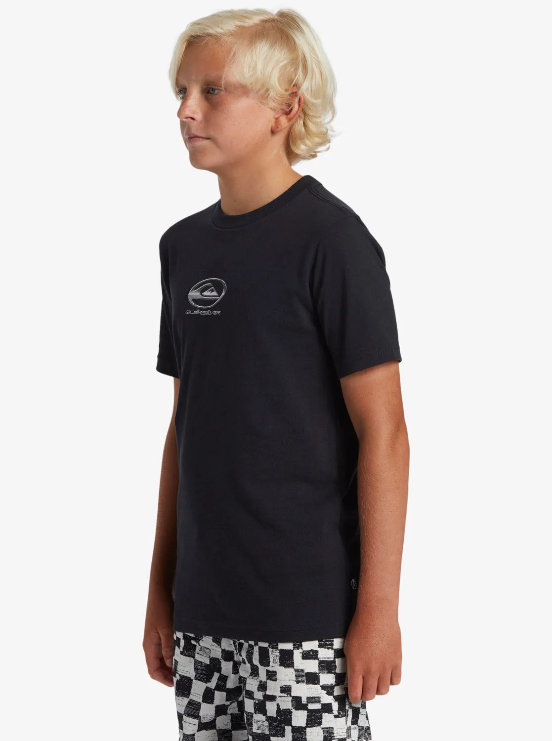 Boys 8-16 Chrome Logo T-Shirt - Black sold by Quiksilver product image thumbnail 4