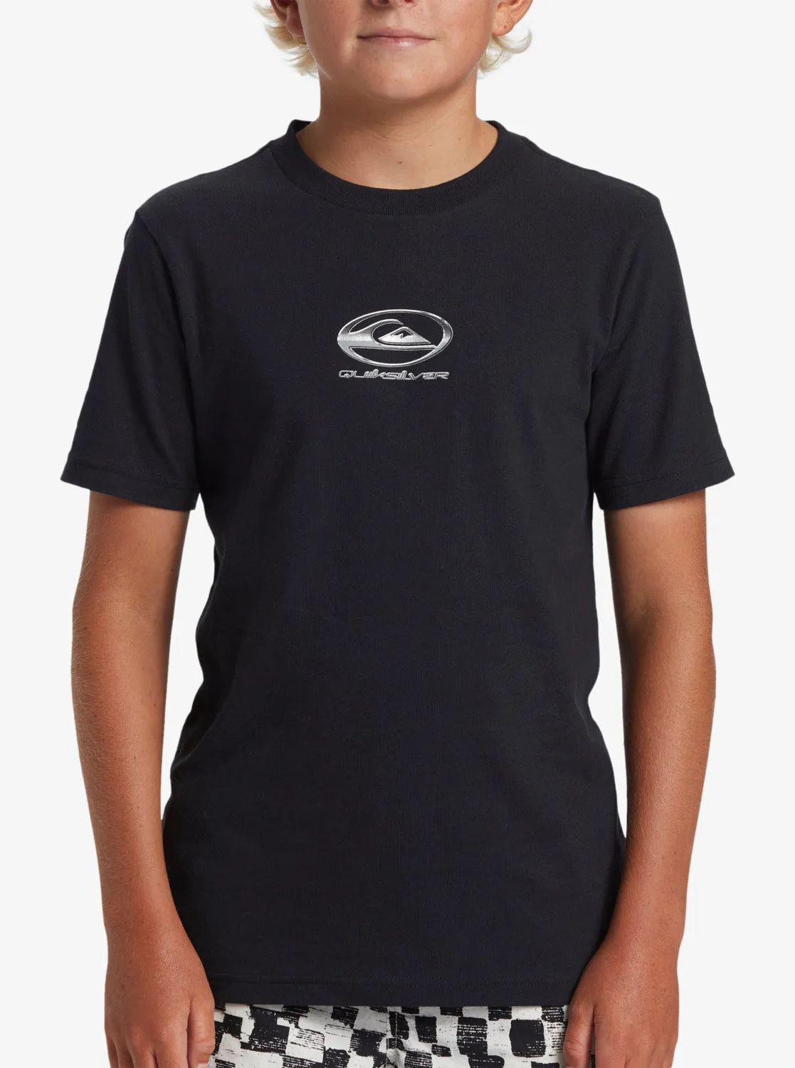 Boys 8-16 Chrome Logo T-Shirt - Black sold by Quiksilver product image thumbnail 5