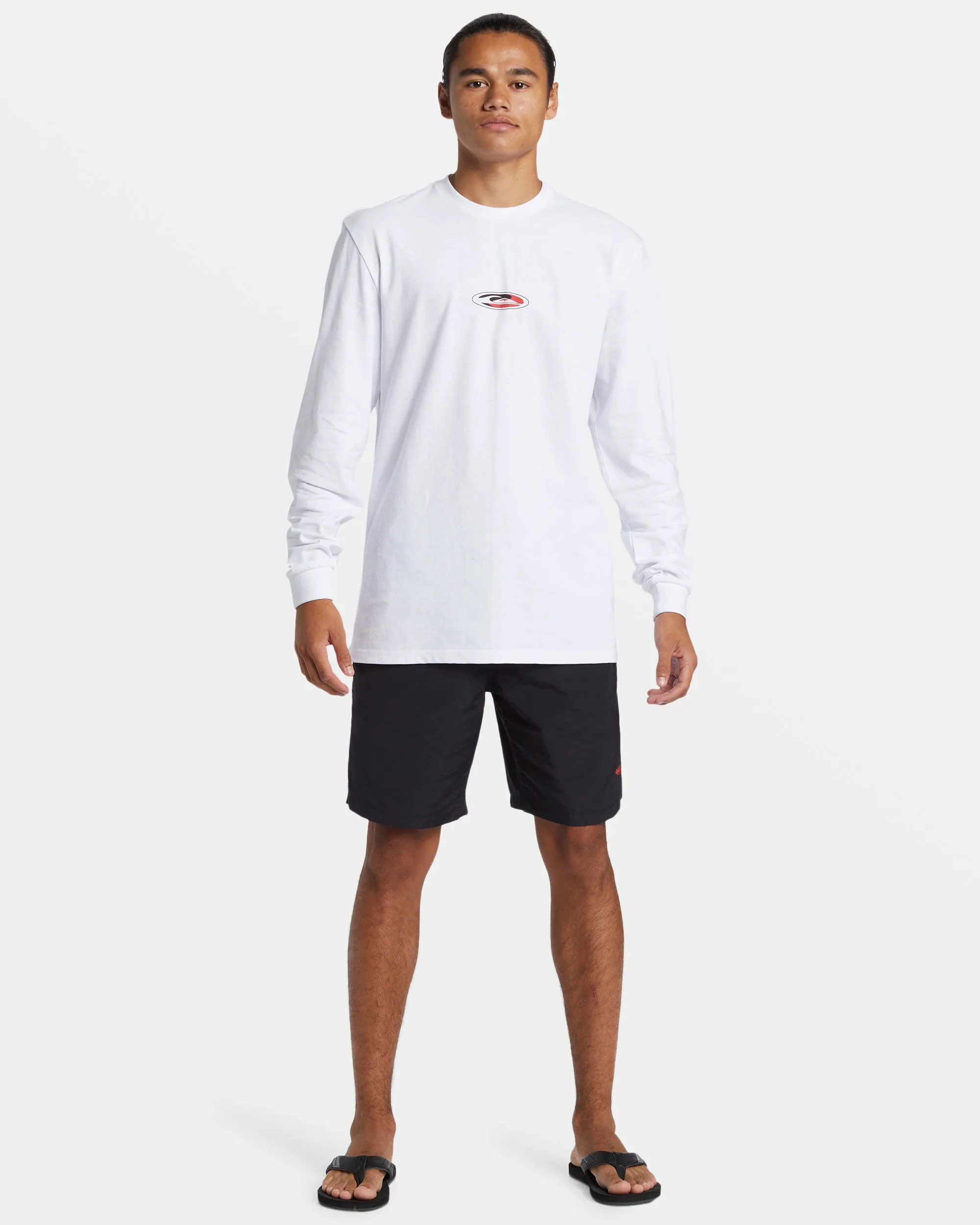 Griff Long Sleeve T-Shirt - White sold by Quiksilver product image thumbnail 3