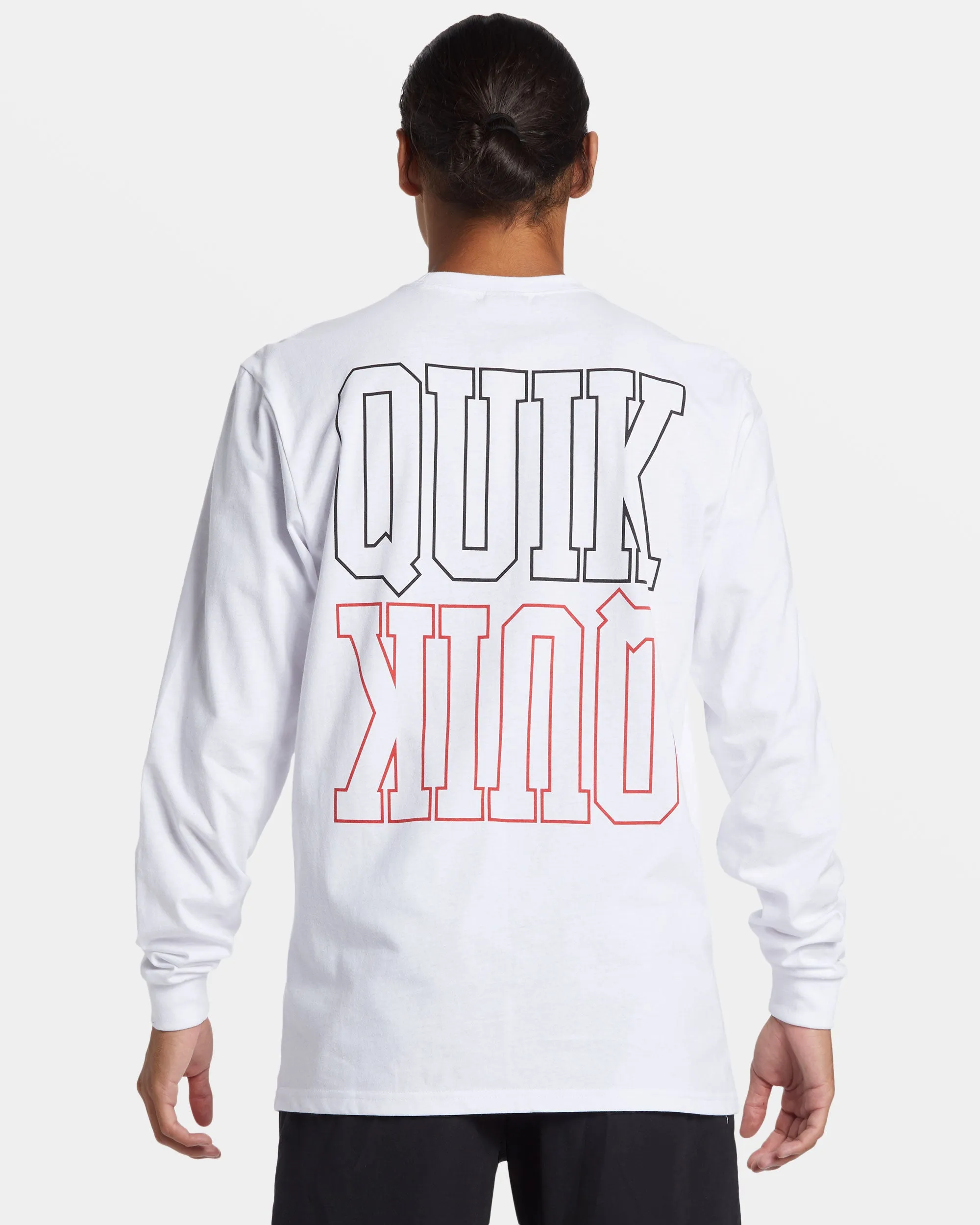 Griff Long Sleeve T-Shirt - White sold by Quiksilver product image thumbnail 2