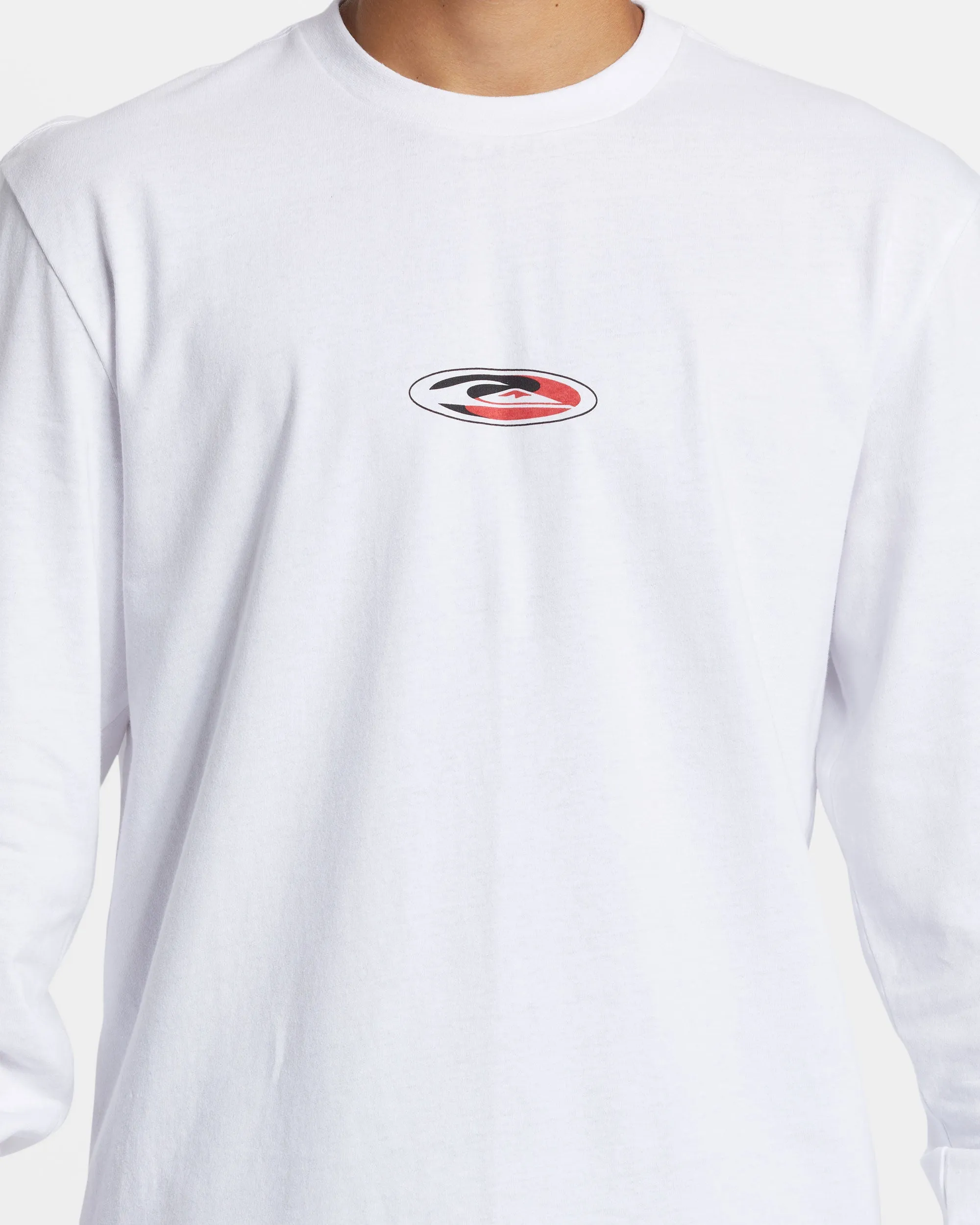 Griff Long Sleeve T-Shirt - White sold by Quiksilver product image thumbnail 5