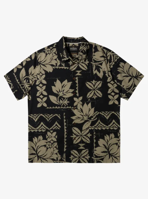 Waterman Roots Shirt - Black Roots Woven sold by Quiksilver