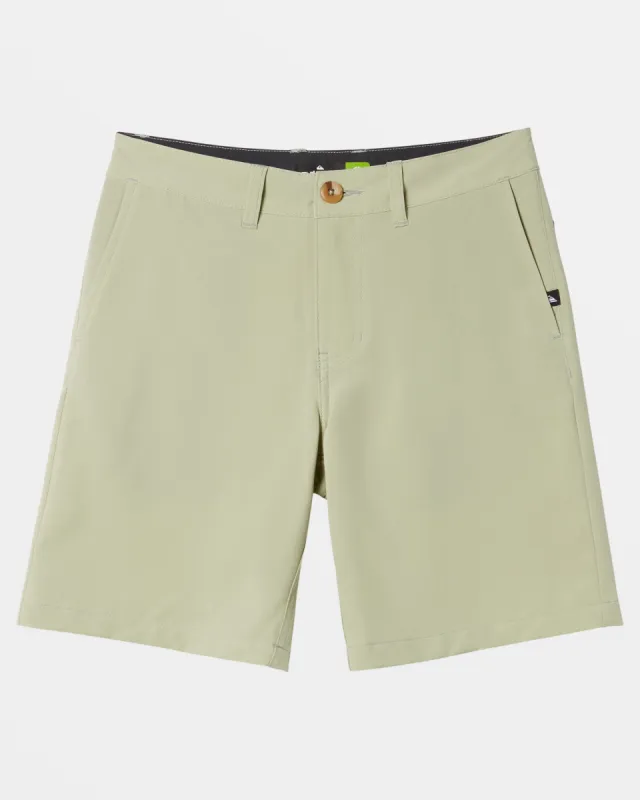 Boys 8-16 Union Amphibian 17" Hybrid Shorts - Desert Sage sold by Quiksilver