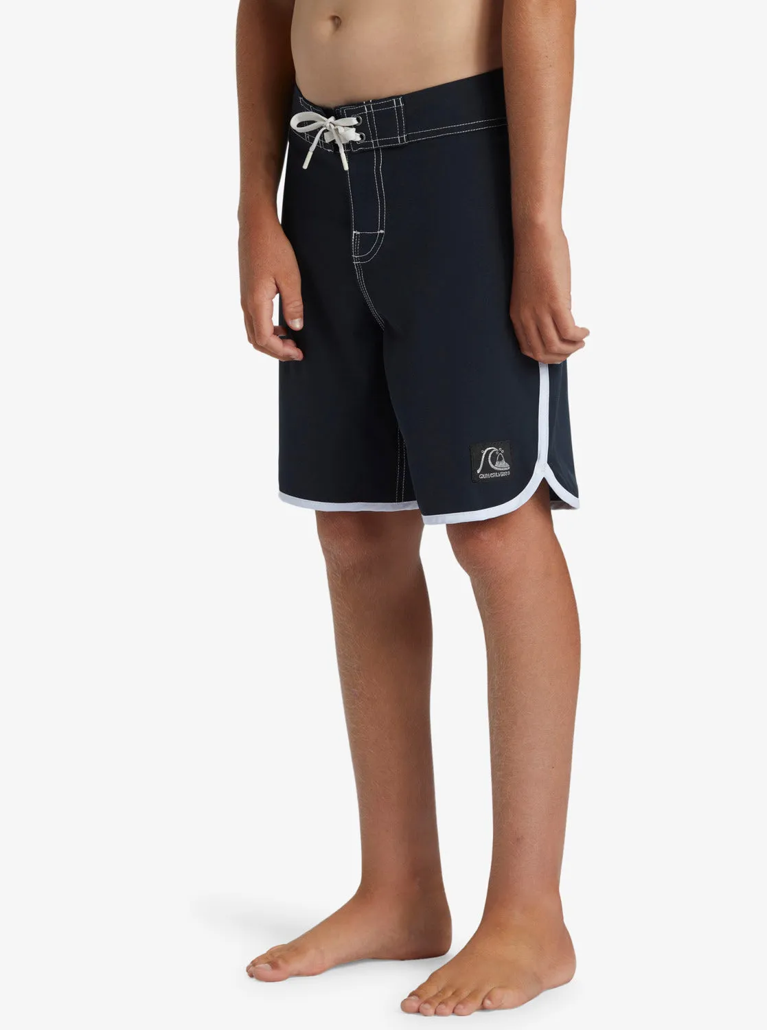 Boys 8-16 Original Scallop 17" Boardshorts - Black sold by Quiksilver product image thumbnail 4
