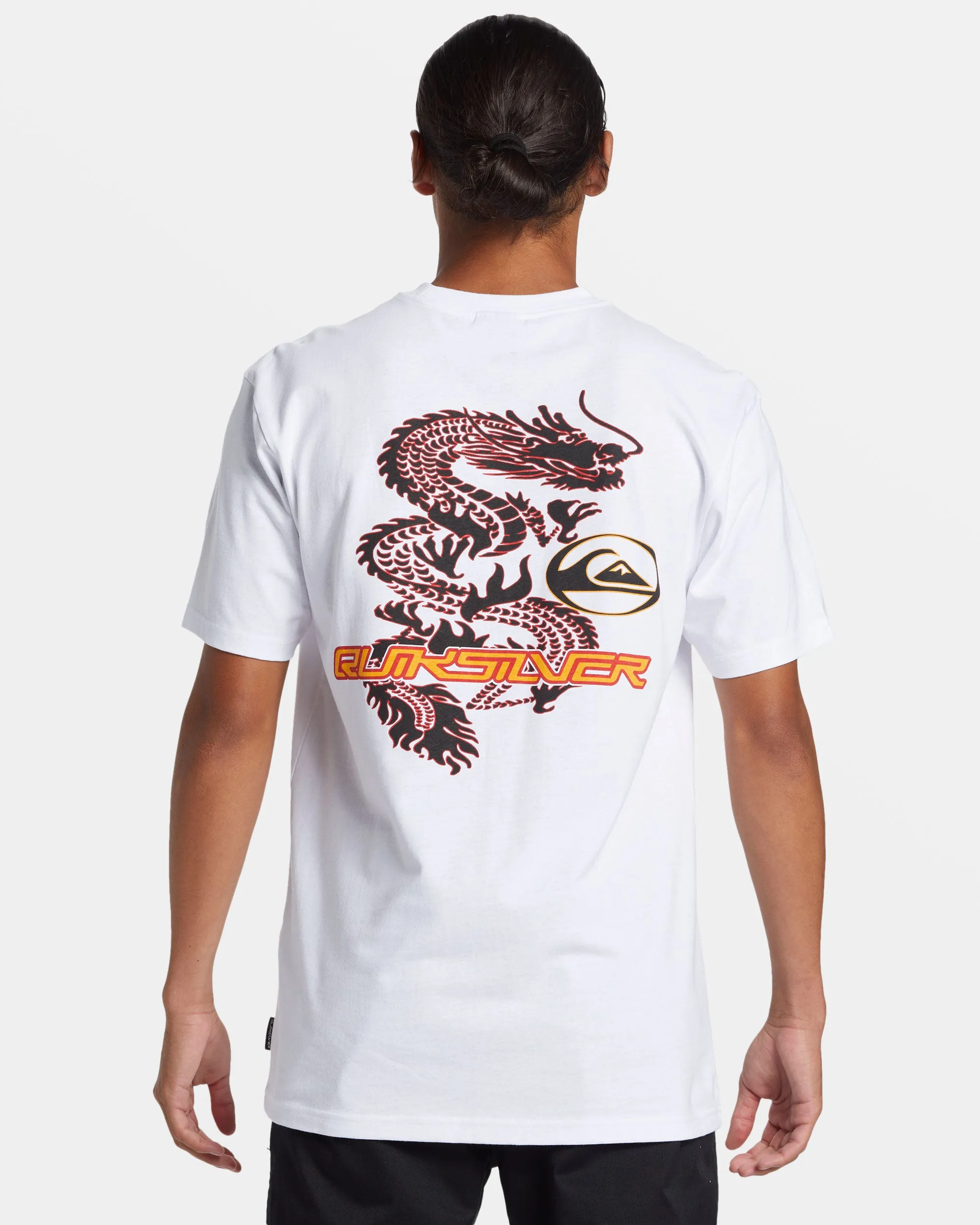 Luck Dragon T-Shirt - White sold by Quiksilver product image thumbnail 2