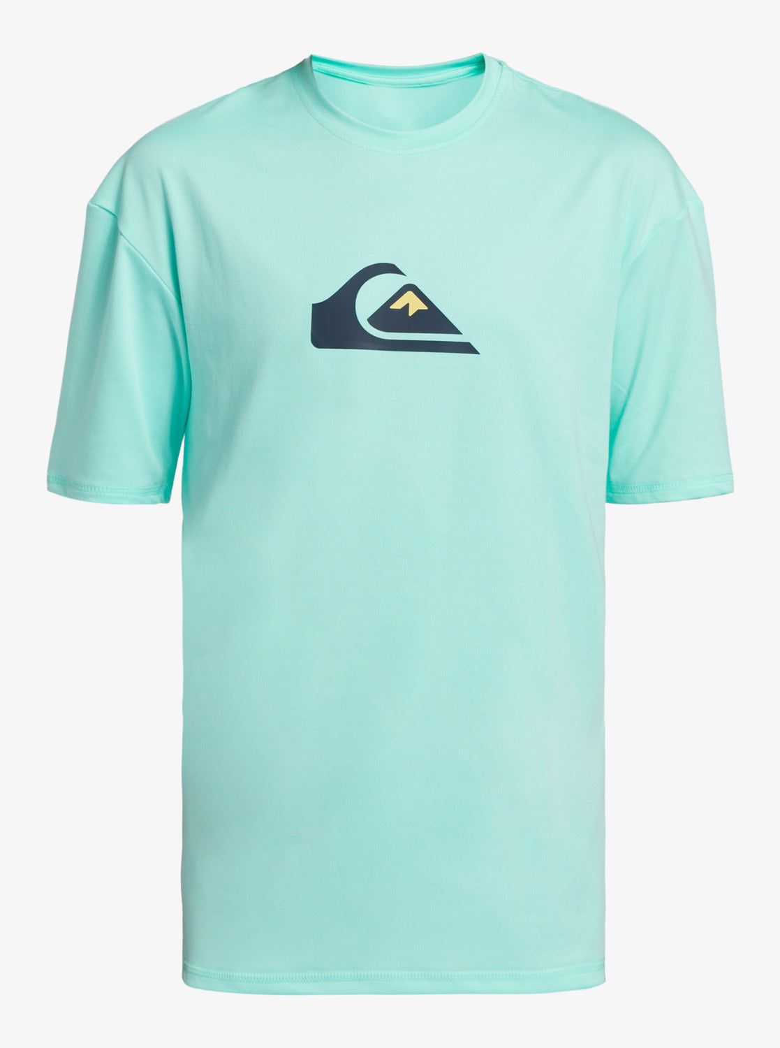 Boys 8-16 Solid Streak Short Sleeve Upf 50 Surf T-Shirt - Beach Glass sold by Quiksilver