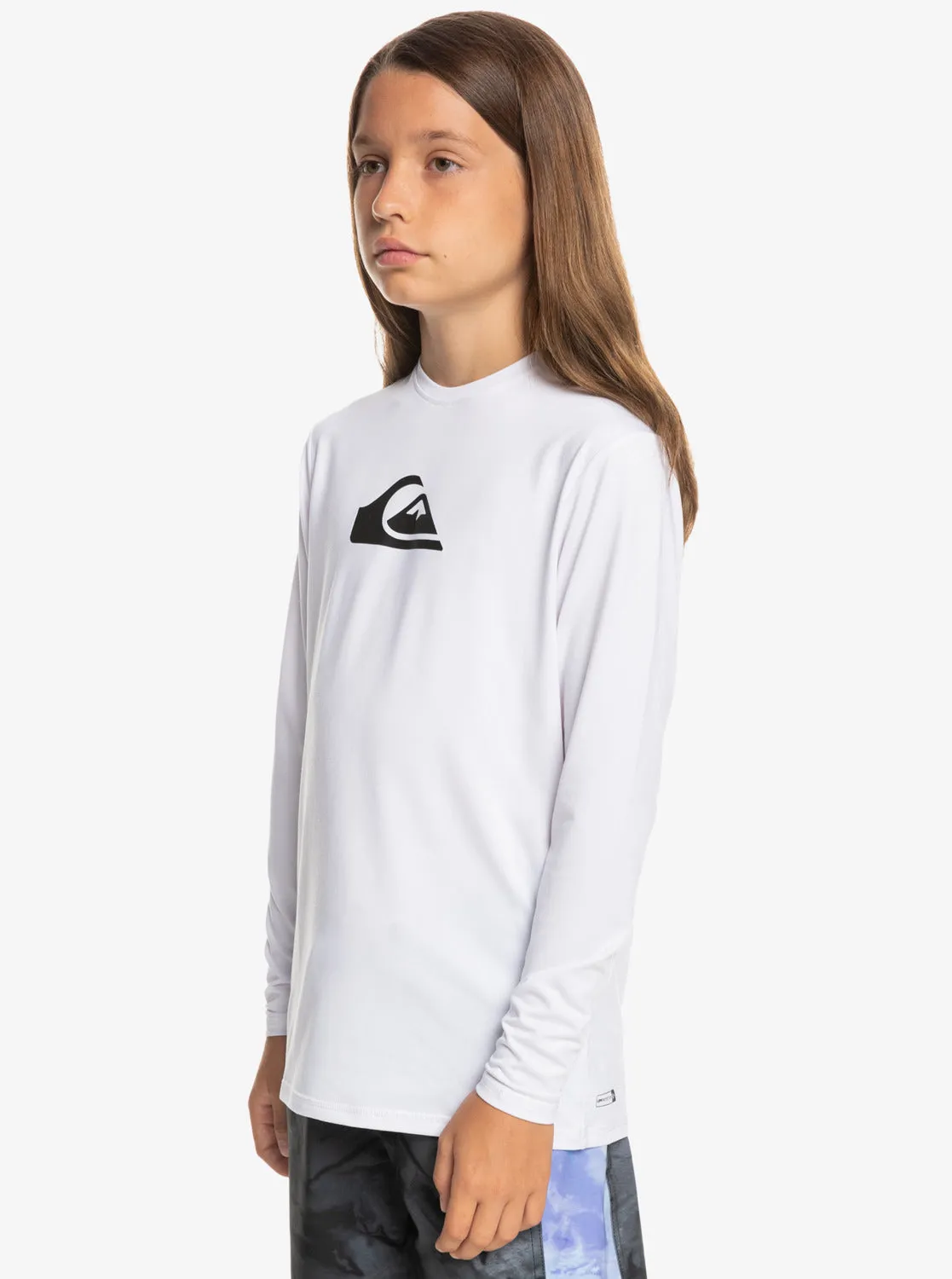 Boys 8-16 Solid Streak Long Sleeve - White sold by Quiksilver product image thumbnail 4