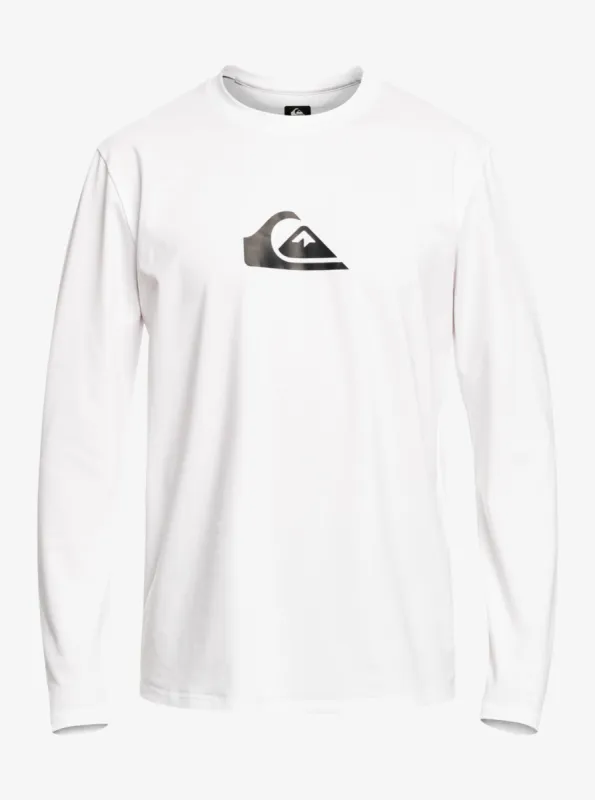 Boys 8-16 Solid Streak Long Sleeve - White sold by Quiksilver