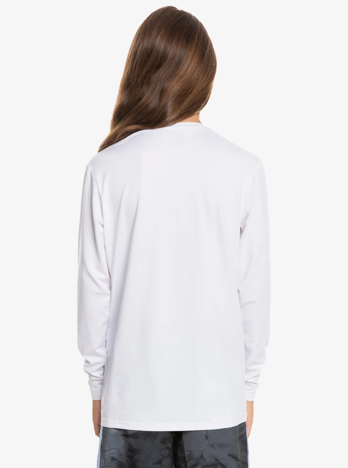 Boys 8-16 Solid Streak Long Sleeve - White sold by Quiksilver product image thumbnail 5