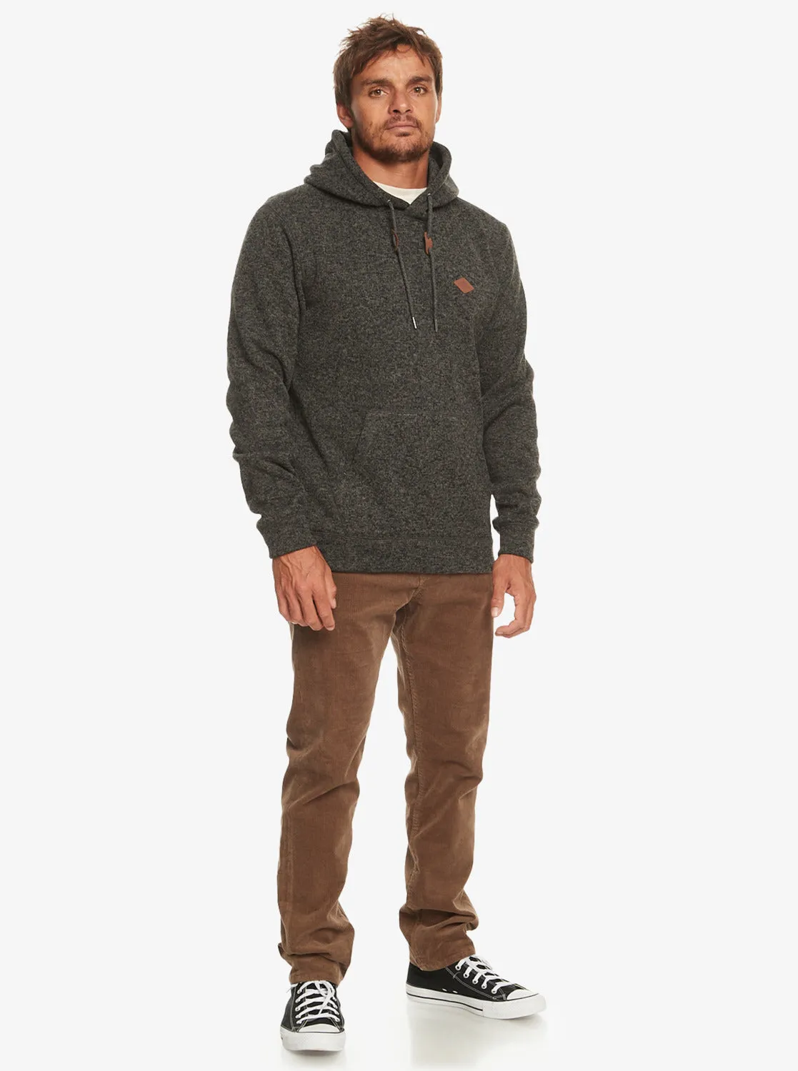 Keller Fleece Top - Dark Grey Heather sold by Quiksilver product image thumbnail 4
