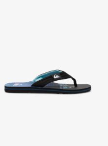 Molokai Layback Sandals For Men - Black/Green/Blue sold by Quiksilver