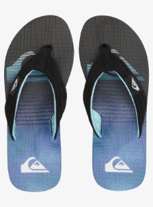 Molokai Layback Sandals For Men - Black/Green/Blue sold by Quiksilver