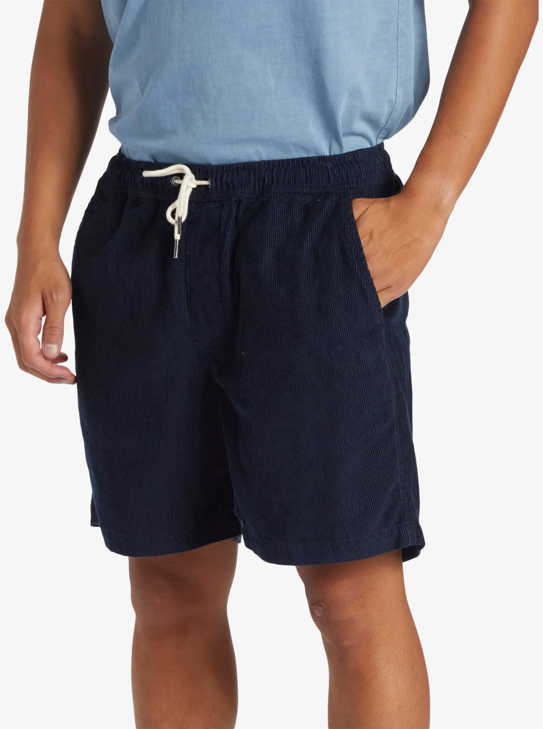 Taxer Corduroy Shorts - Dark Navy sold by Quiksilver product image thumbnail 5
