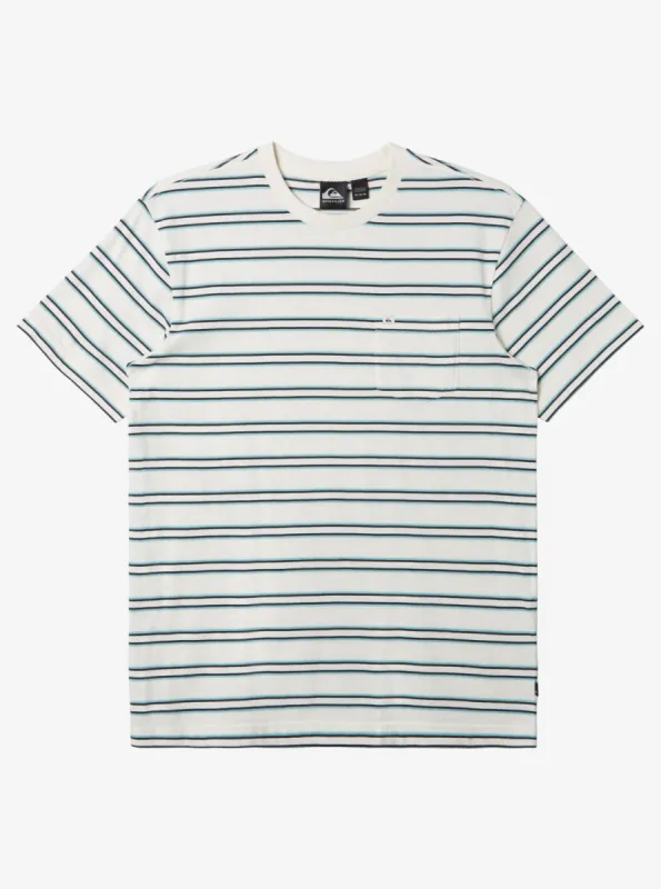 Cruiser Pocket Tee Knit - Snow White Cruiser Pkt Tee made by Quiksilver