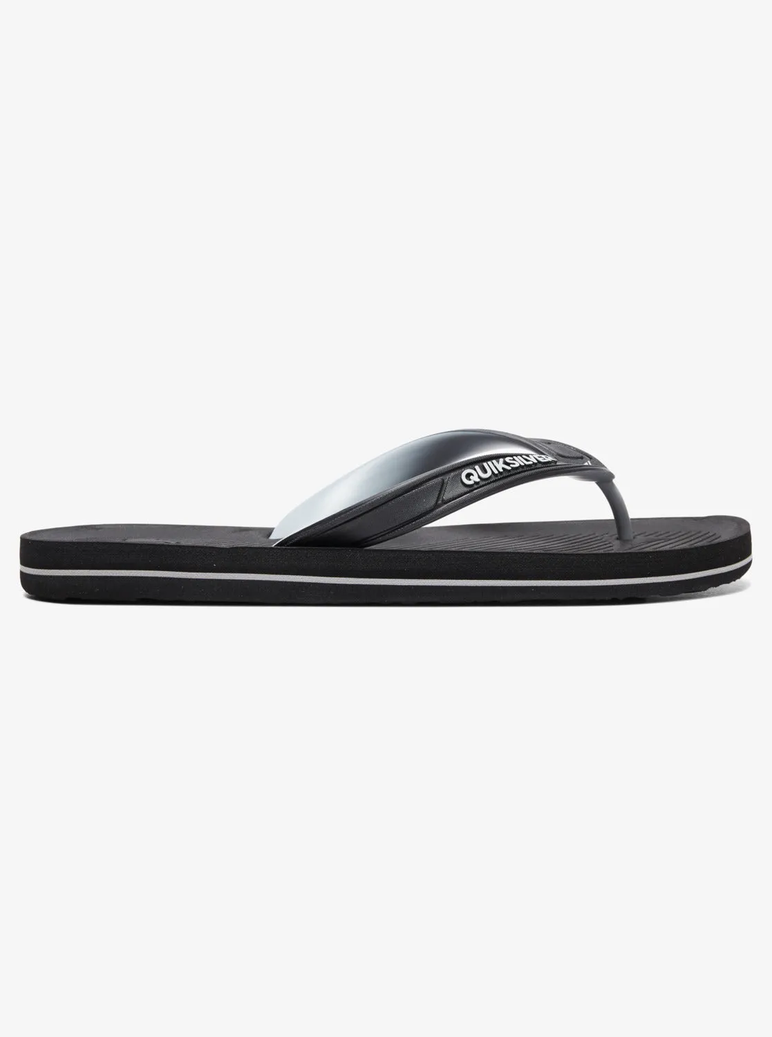 Haleiwa Flip-Flops - Black/Grey/Black sold by Quiksilver product image thumbnail 2