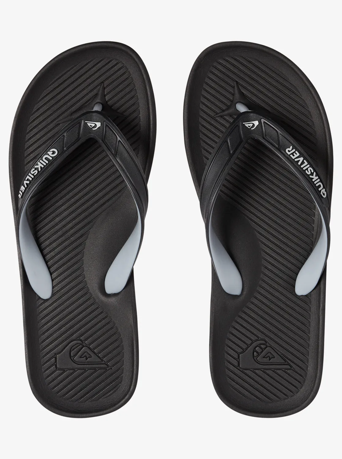 Haleiwa Flip-Flops - Black/Grey/Black sold by Quiksilver product image thumbnail 3