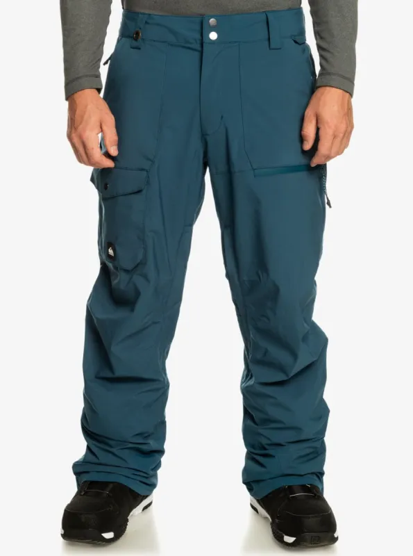 Utility Shell Snow Pants - Majolica Blue sold by Quiksilver