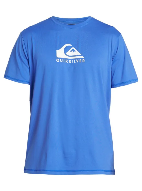 Solid Streak Short Sleeve Upf 50 Surf T-Shirt - Dazzling Blue sold by Quiksilver