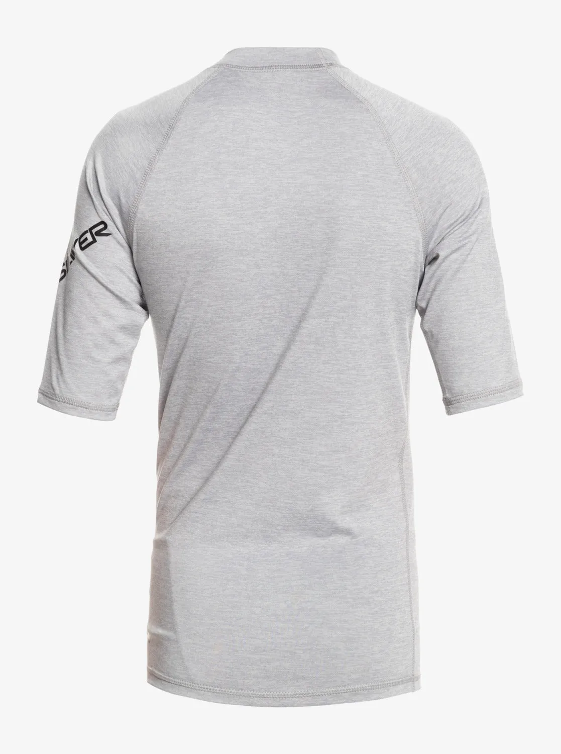 Boys 8-16 All Time Short Sleeve Rashguard - Sleet Heather sold by Quiksilver product image thumbnail 2