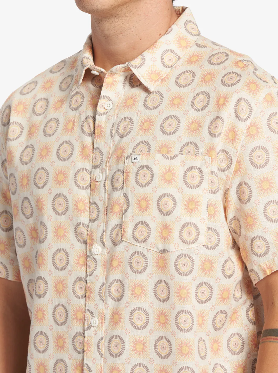 Mandala Short Sleeve Shirt - Birch Mandala Ss sold by Quiksilver product image thumbnail 5