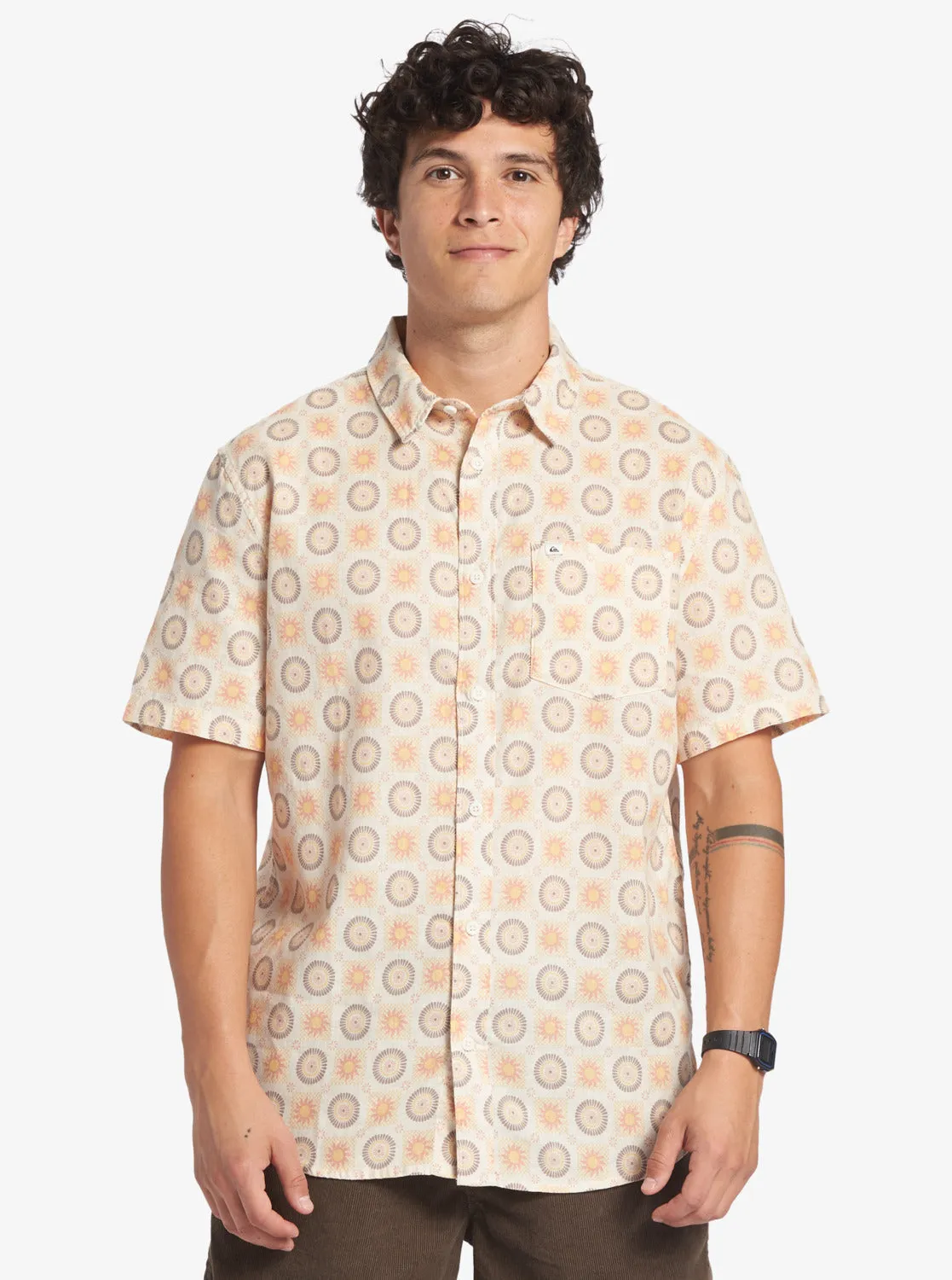 Mandala Short Sleeve Shirt - Birch Mandala Ss sold by Quiksilver product image thumbnail 3