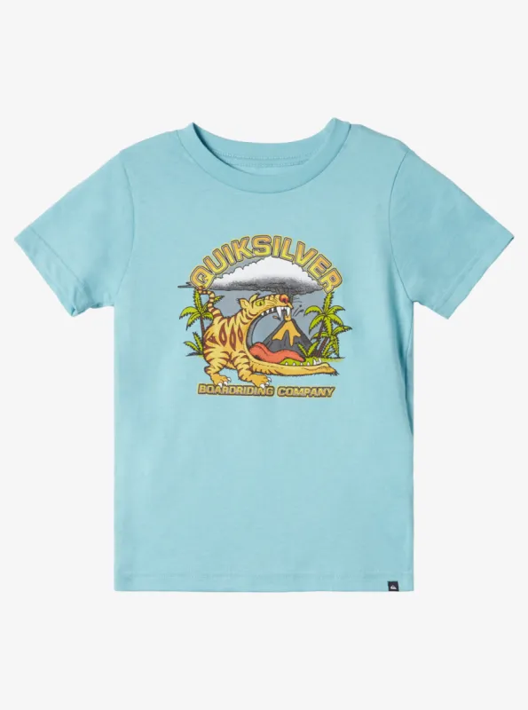 Boys 2-7 Barking Tiger T-Shirt - Marine Blue made by Quiksilver