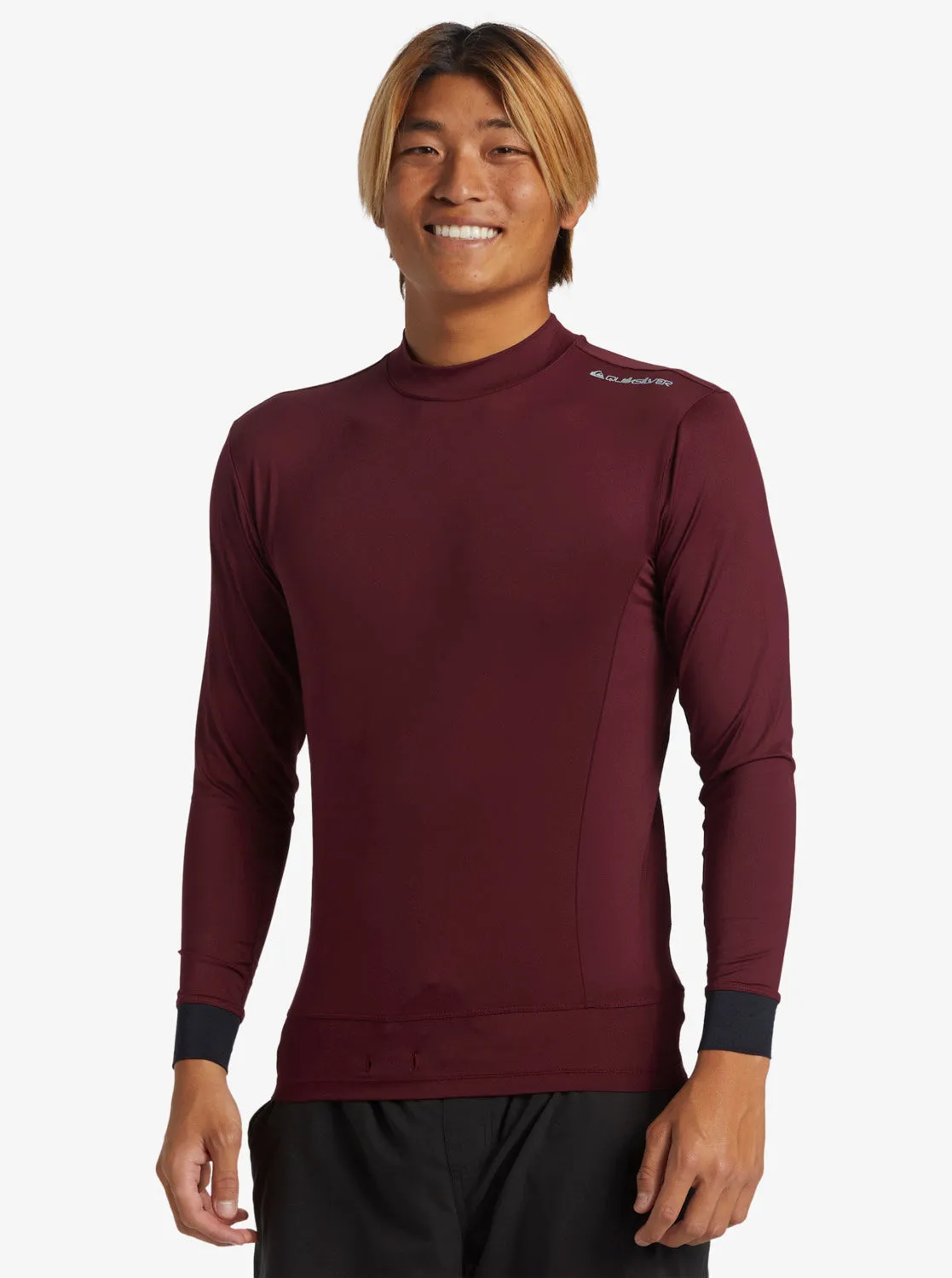 Highline UPF50 Long Sleeve Rashguard - Wine sold by Quiksilver product image thumbnail 4