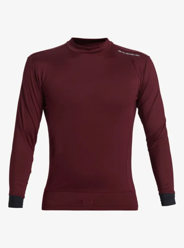 Highline UPF50 Long Sleeve Rashguard - Wine sold by Quiksilver