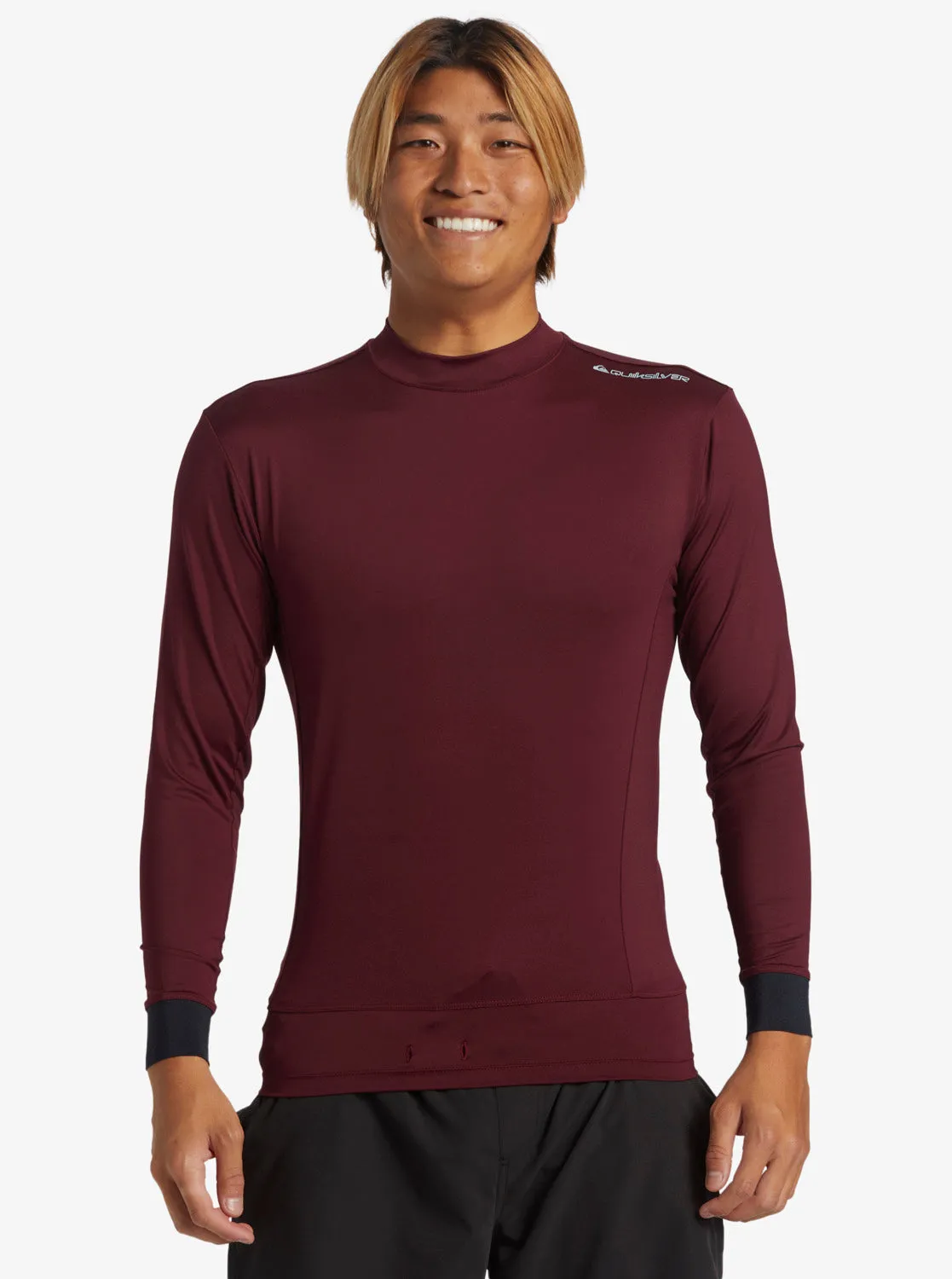 Highline UPF50 Long Sleeve Rashguard - Wine sold by Quiksilver product image thumbnail 3