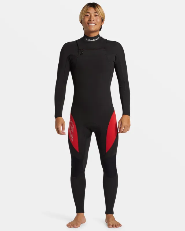 4/3mm Mercury Chest Zip GBS Wetsuit - High Risk Red sold by Quiksilver
