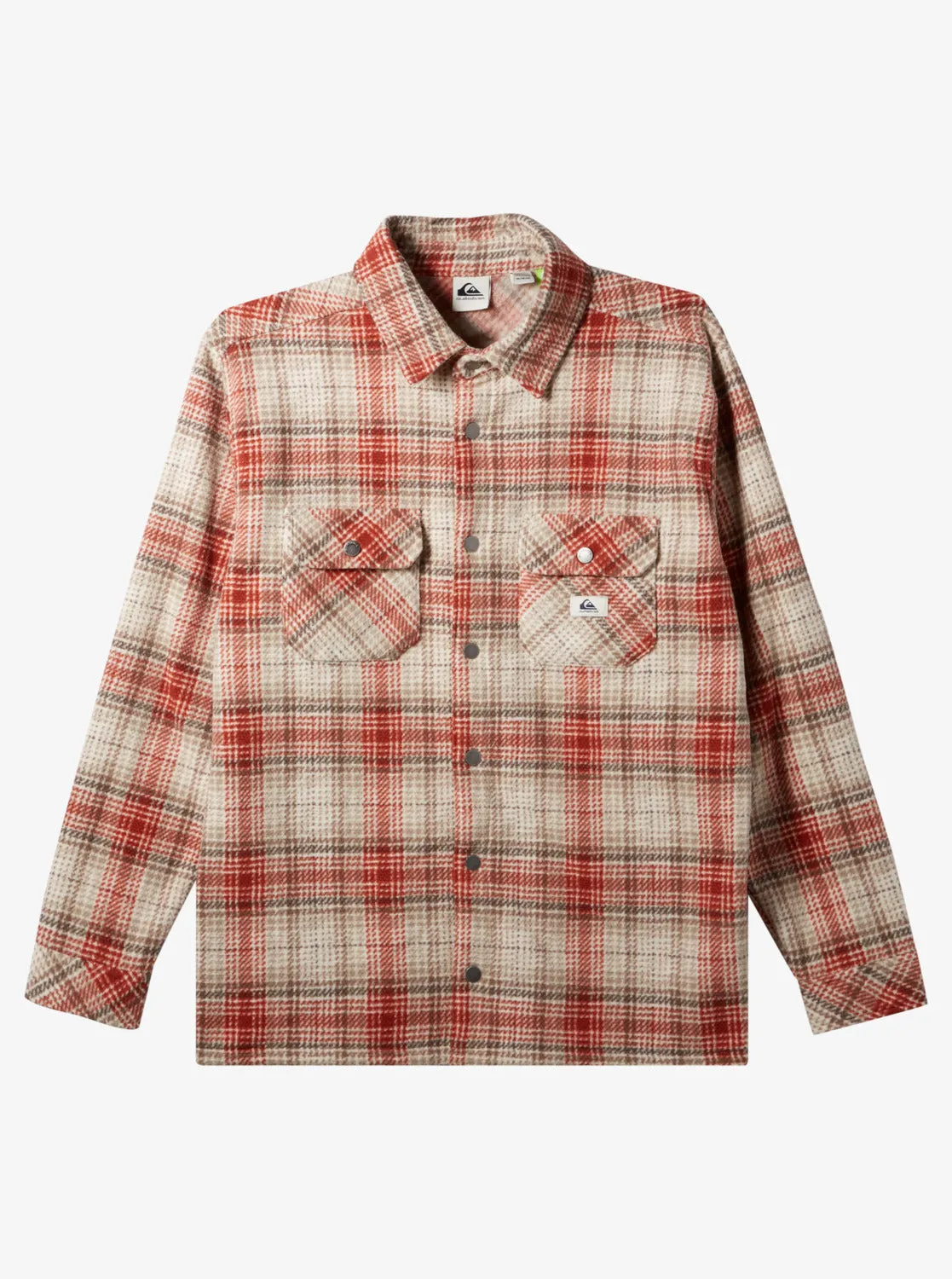 Epic Surf Days Fleece Overshirt - Birch Surf Days Plaid sold by Quiksilver product image thumbnail 3