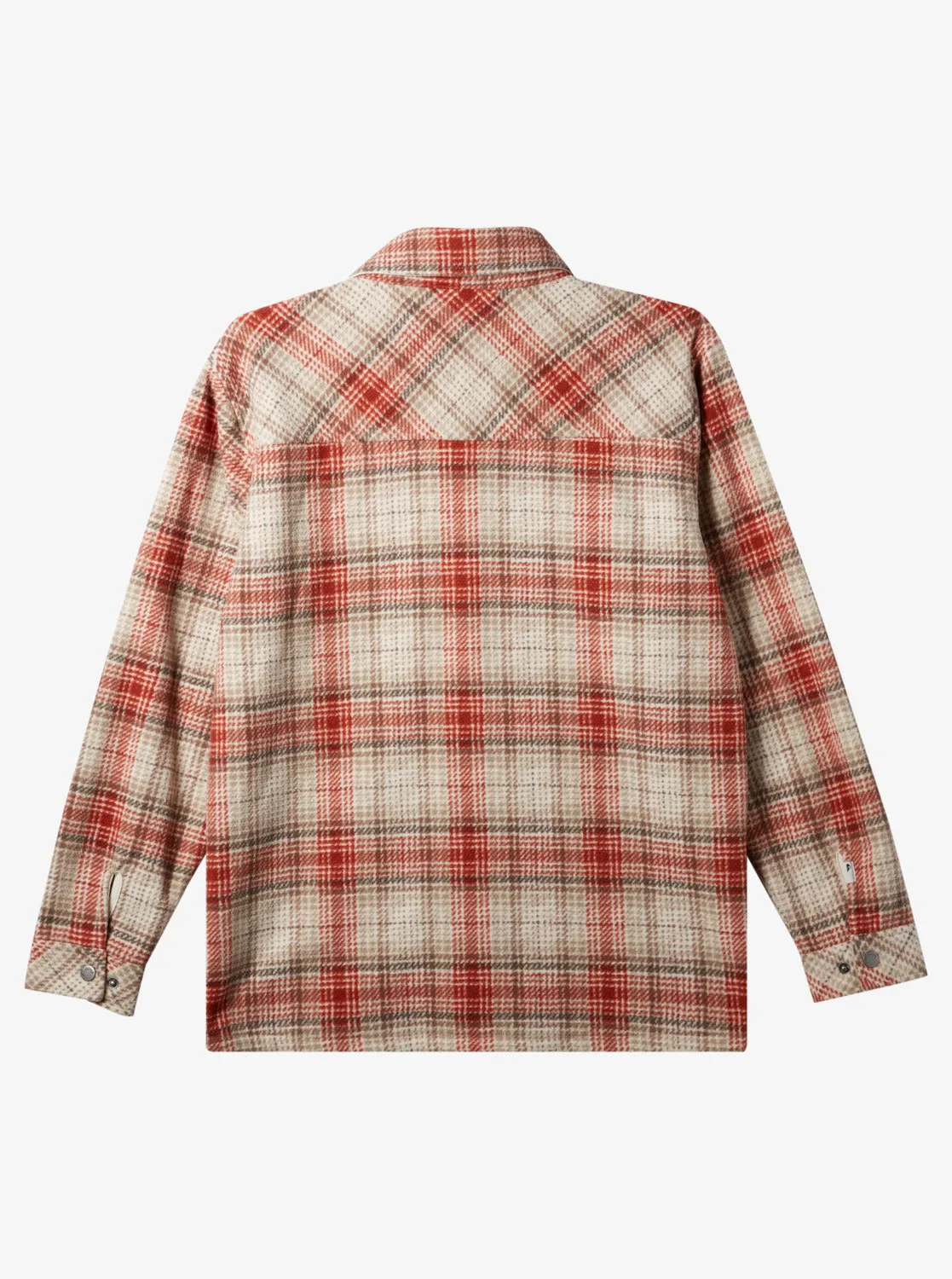 Epic Surf Days Fleece Overshirt - Birch Surf Days Plaid sold by Quiksilver product image thumbnail 4