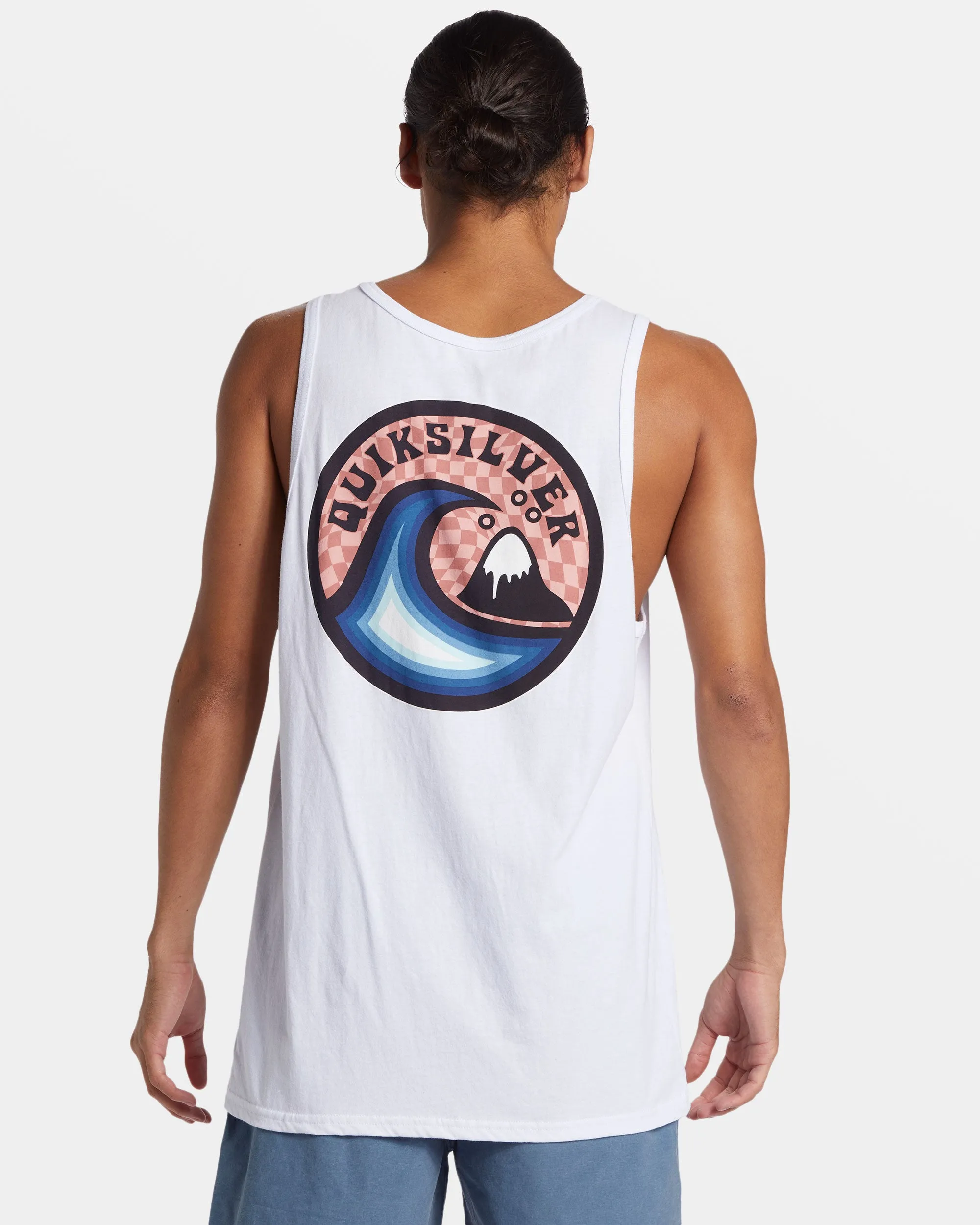 Feelin The Vibe Tank T-Shirt - White sold by Quiksilver product image thumbnail 2