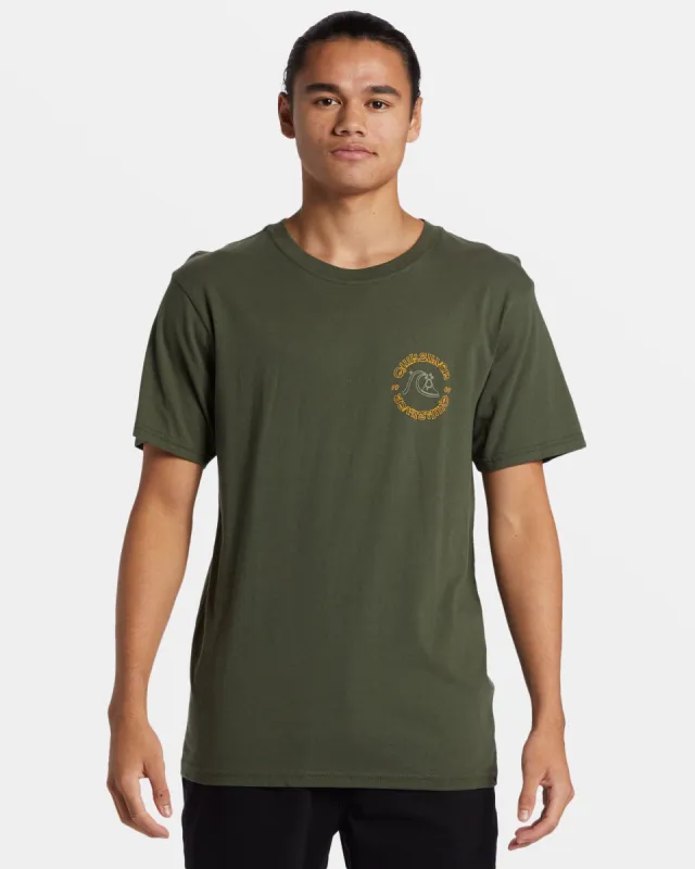 Bubble Outline T-Shirt - Climbing Ivy made by Quiksilver