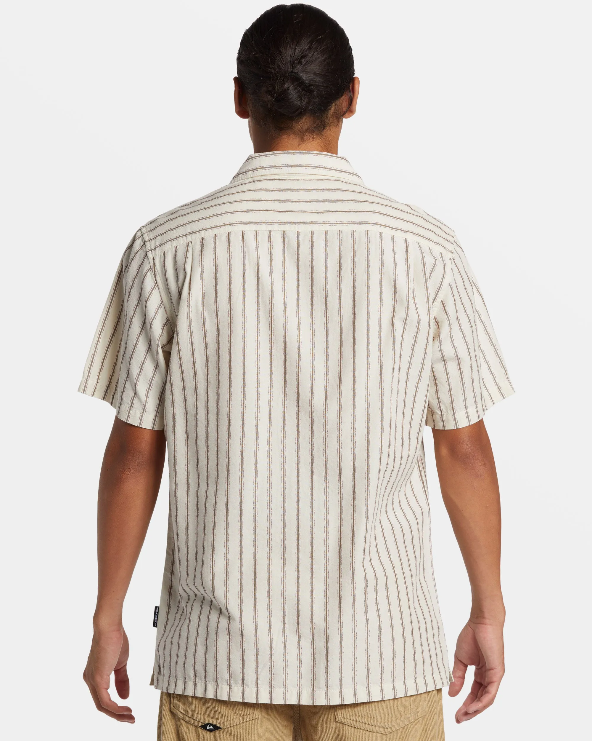 Casa Casual Short Sleeve Shirt - Fog Casa Ss sold by Quiksilver product image thumbnail 2