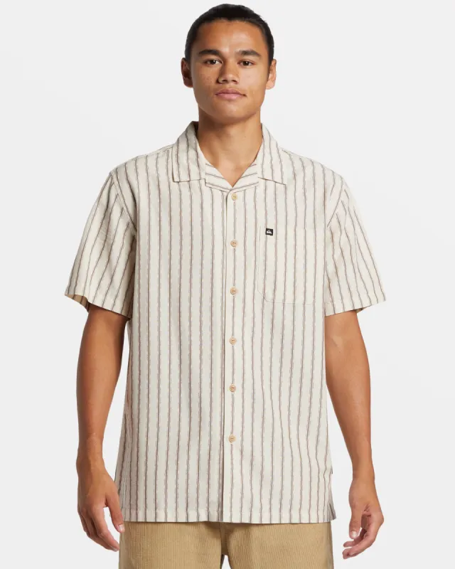 Casa Casual Short Sleeve Shirt - Fog Casa Ss sold by Quiksilver