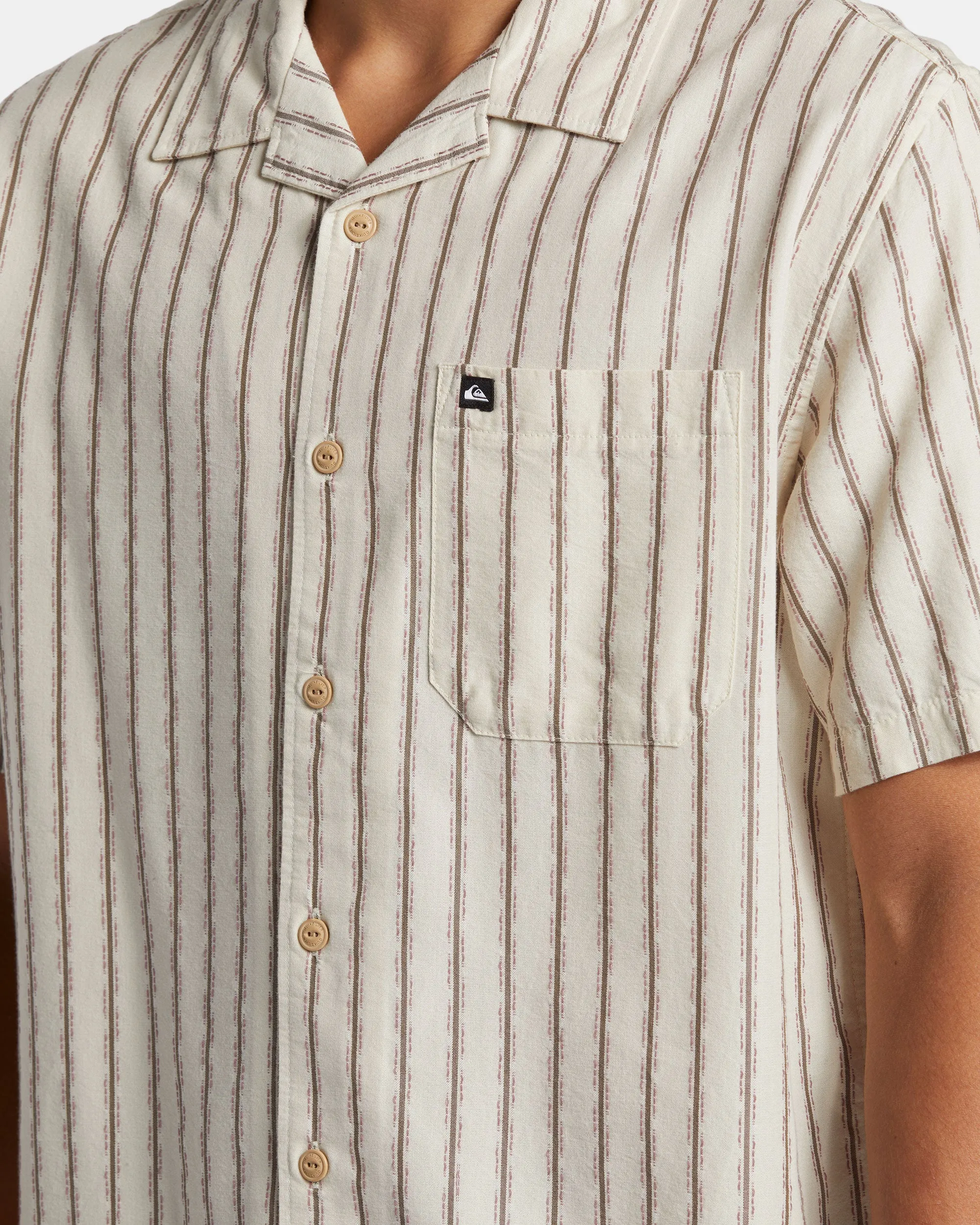 Casa Casual Short Sleeve Shirt - Fog Casa Ss sold by Quiksilver product image thumbnail 5
