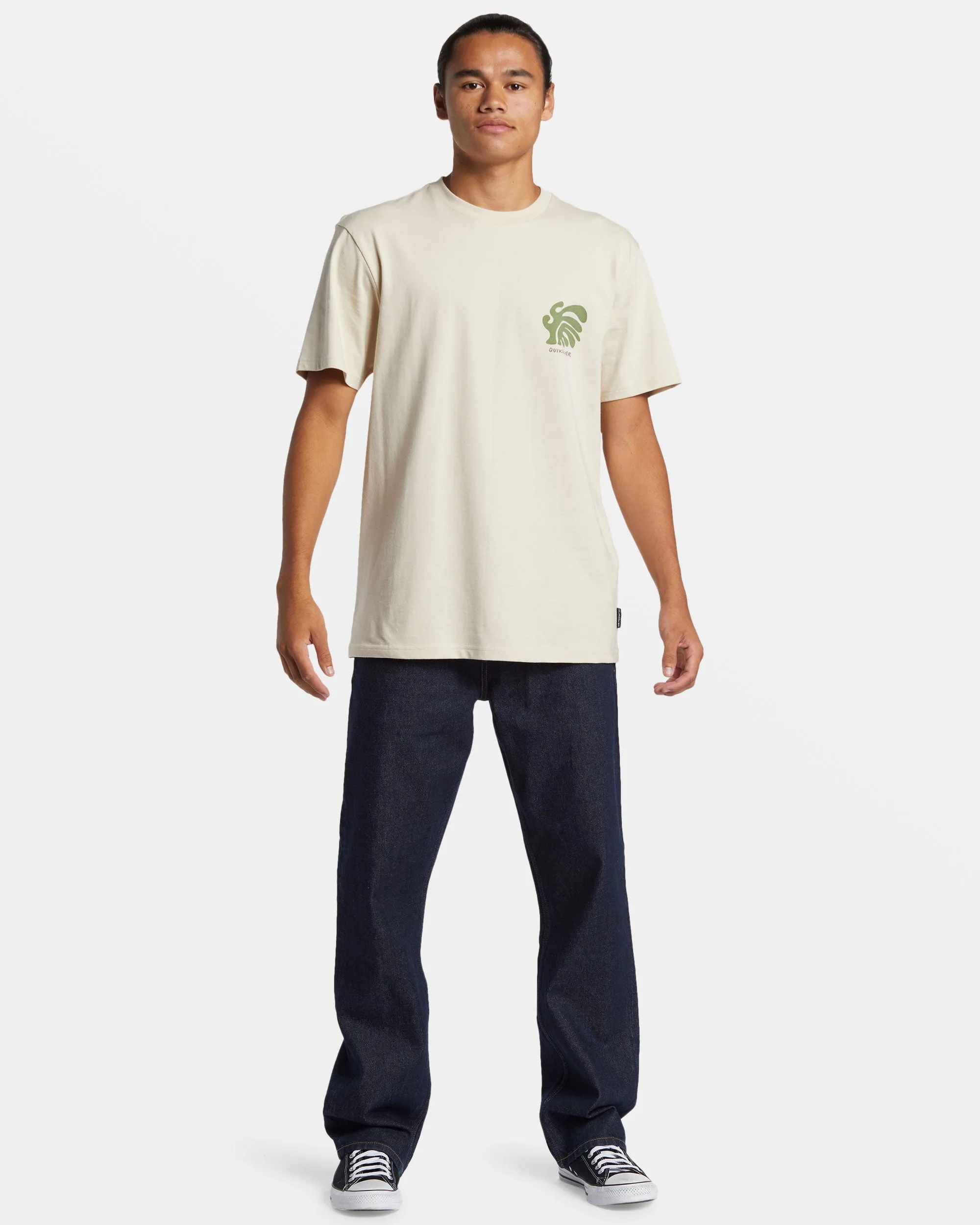 Creations T-Shirt - Fog sold by Quiksilver product image thumbnail 3