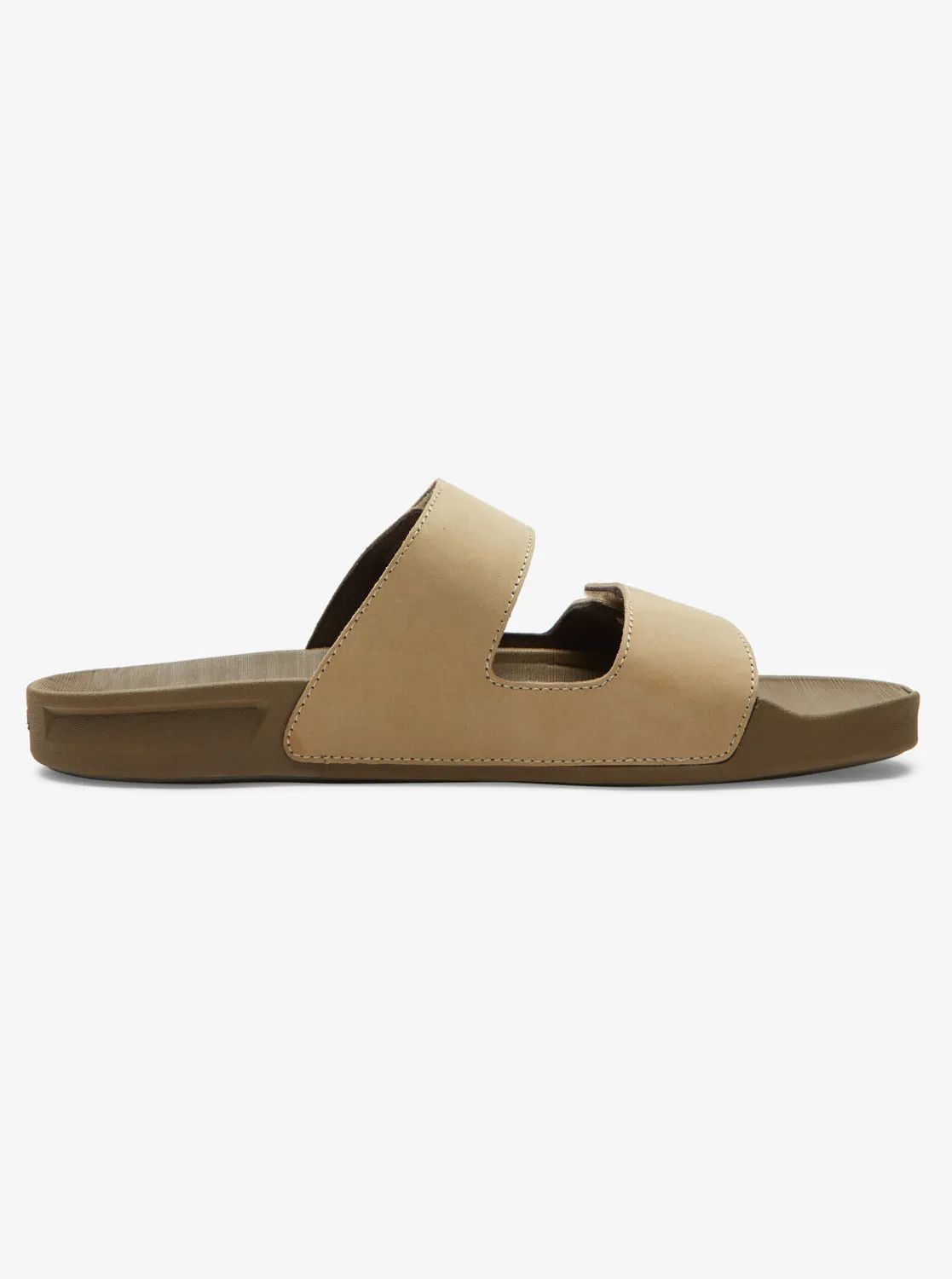 Rivi Leather Double Adjust Sandals - Tan 1 sold by Quiksilver product image thumbnail 3