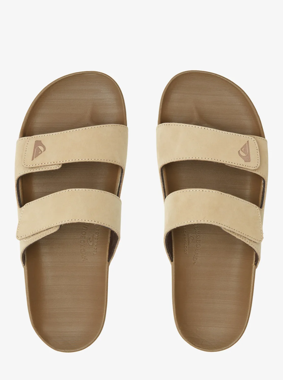Rivi Leather Double Adjust Sandals - Tan 1 sold by Quiksilver product image thumbnail 4